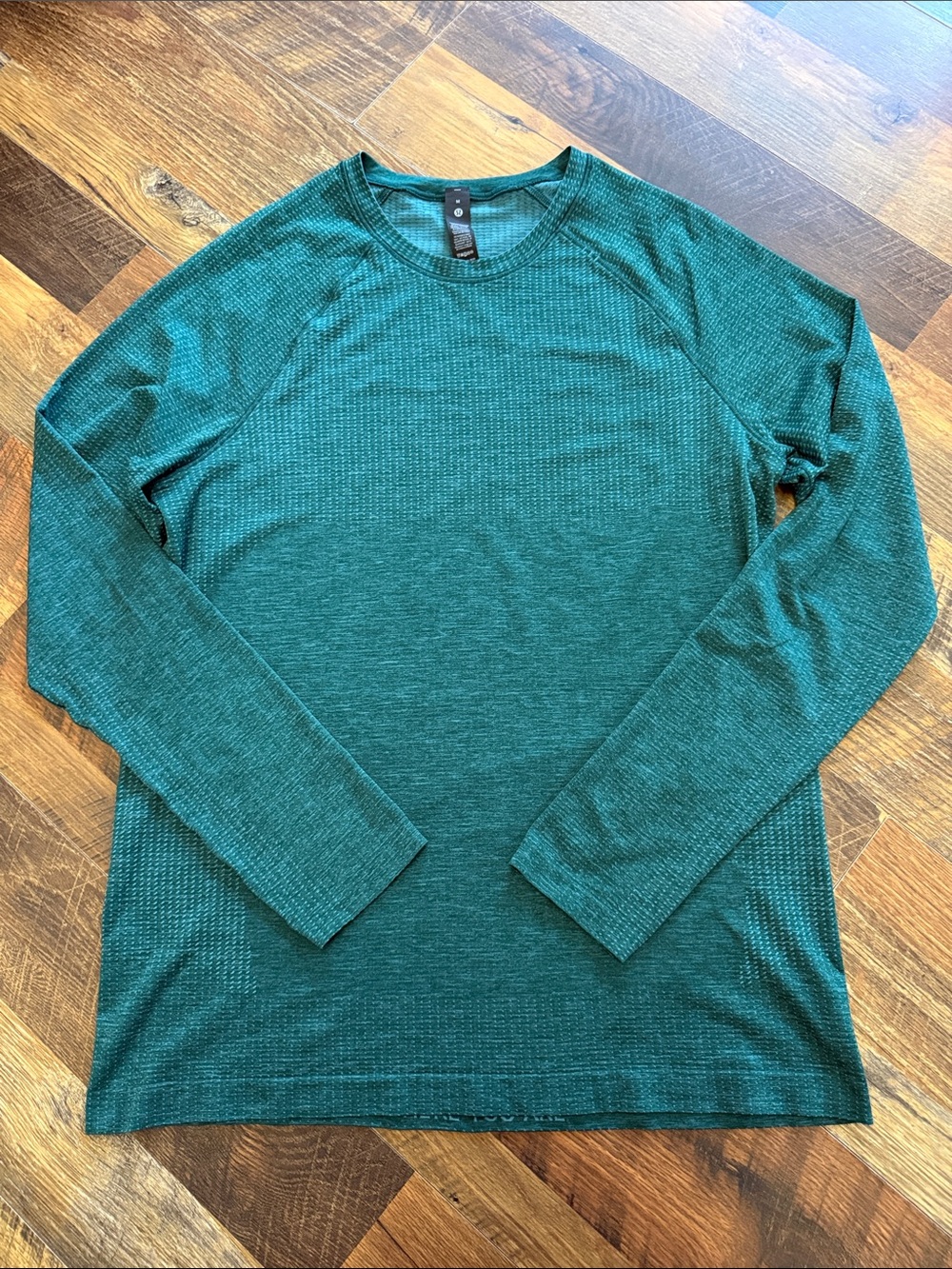 Lululemon Metal Vent Tech Long Sleeve Shirt Green Heather Size Medium
